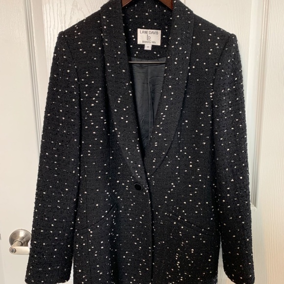 Vintage Lane Davis of Beverly Hills Fancy Evening Jacket, Size 8 - Picture 3 of 9